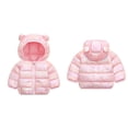 thumbnail image 1 of Kids Winter Coat,Baby Girls Puffer Coat Bear Ear Hooded Jacket Windproof Down Jacket for Kids Baby Boys Thick Parka Baby Girl Clothes Winter, 1 of 7