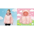 thumbnail image 1 of Kids Winter Coat,Baby Girls Puffer Coat Cute Bear Ear with Hoods Lightweight Puffer Jacket for Kids Baby Winter Coat Baby Girl Clothes Winter, 1 of 8