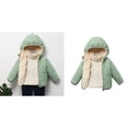 thumbnail image 1 of Kids Winter Coat,Baby Girls Puffer Coat Hooded Jackets with Pockets Zipper Windproof Jacket Outwear for Kids Baby Boys Kids Girls Fall Jacket Baby Boy Clothes, 1 of 3