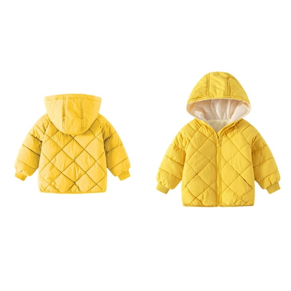 Kids Winter Coat,Baby Girls Puffer Coat Hooded Jackets with Pockets Windproof Down Jacket for Kids Baby Kids Girls Fall Jacket Baby Winter Clothes