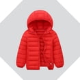 thumbnail image 1 of Kids Winter Coat,Baby Girls Puffer Coat Hooded Jackets with Pockets Zipper Up Down Coats for Kids Baby Boys Winter Jacket Baby Clothes, 1 of 3