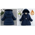 thumbnail image 1 of Kids Winter Coat,Baby Girls Puffer Coat Mid-length Hooded Jacket Lightweight Puffer Jacket For Baby Kids Winter Warm Outwear Jacket Coat Baby Girl Clothes Winter, 1 of 4