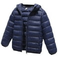 thumbnail image 1 of Kids Winter Coat Coats For Boys Kids Boy Girl Winter Hooded Puffer Jackets Coats Light Weight Padded Outerwear, 1 of 9