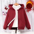 thumbnail image 1 of Kids Winter Coat Cute Printed Lightweight Jacket Windbreaker Outerwear for Kids Baby Winter Outfits for Girls 5-6 Years, 1 of 7