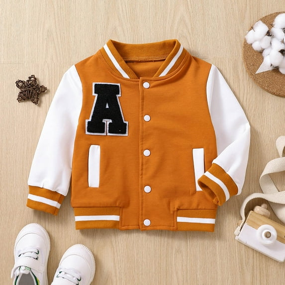Kids Winter Coat Cute Printed Lightweight Jacket Windproof Down Jacket for Baby Spring Outfit 2-3 Years