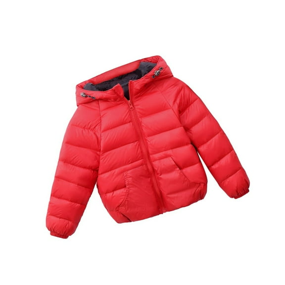 Kids Winter Coat,Little Boys Girls Puffer Coat Baby Hoodie Zipper Up Down Coats for Kids Baby Boys Baby Winter Jacket Baby Girl Clothes Winter