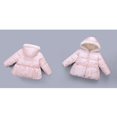 thumbnail image 1 of Kids Winter Coat,Little Boys Girls Puffer Coat Baby Mid-length Hoodie with Long Sleeve Light Winter Coats For Baby Boys Baby Girl Jacket Baby Girl Winter Clothes, 1 of 9