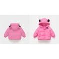 thumbnail image 1 of Kids Winter Coat,Little Boys Girls Puffer Coat Cute Bear Ear Hooded Jackets with Pockets Zipper Up Down Coats for Kids Baby Girls Winter Warm Outerwear Baby Clothes, 1 of 4