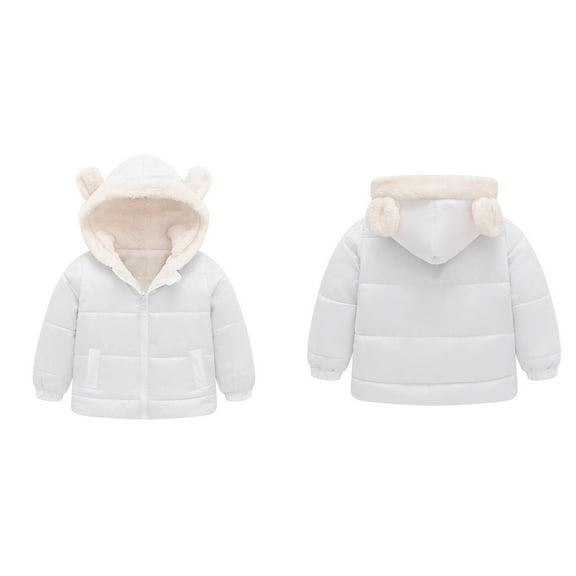 Kids Winter Coat,Little Boys Girls Puffer Coat Cute Bear Ear with Hoods Lightweight Puffer Jacket for Baby Girls Baby Boy Jacket Warm Thick Clothes