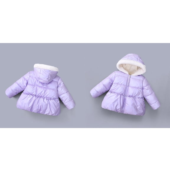 Kids Winter Coat,Little Boys Girls Puffer Coat Mid-length Jackets Zipper Up Down Coats For Baby Kids Child Puffer Jacket Newborn Baby Clothes