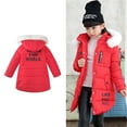 thumbnail image 1 of Kids Winter Coat,Little Boys Girls Puffer Coat Mid-length Jackets Zipper Windproof Jacket Outwear For Baby Kids Thick Fleece Parka Baby Boy Clothes, 1 of 6