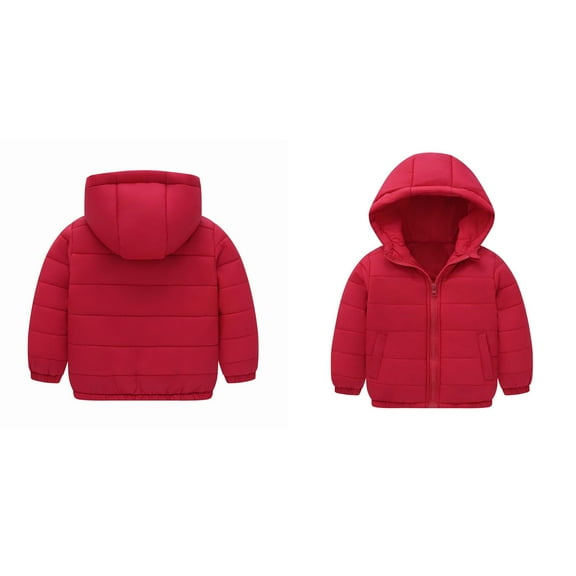 Kids Winter Coat,Little Boys Girls Puffer Coat with Hoods Lightweight Puffer Jacket for Baby Kids Fall Jacket Baby Girl Winter Clothes