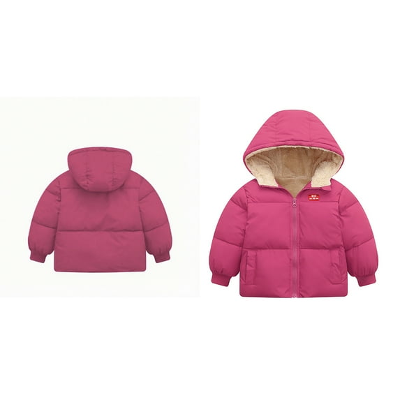 Kids Winter Coat,Little Boys Girls Puffer Coat with Hoods Windproof Down Jacket for Kids Baby Boys Warm Outerwear Baby Boy Clothes