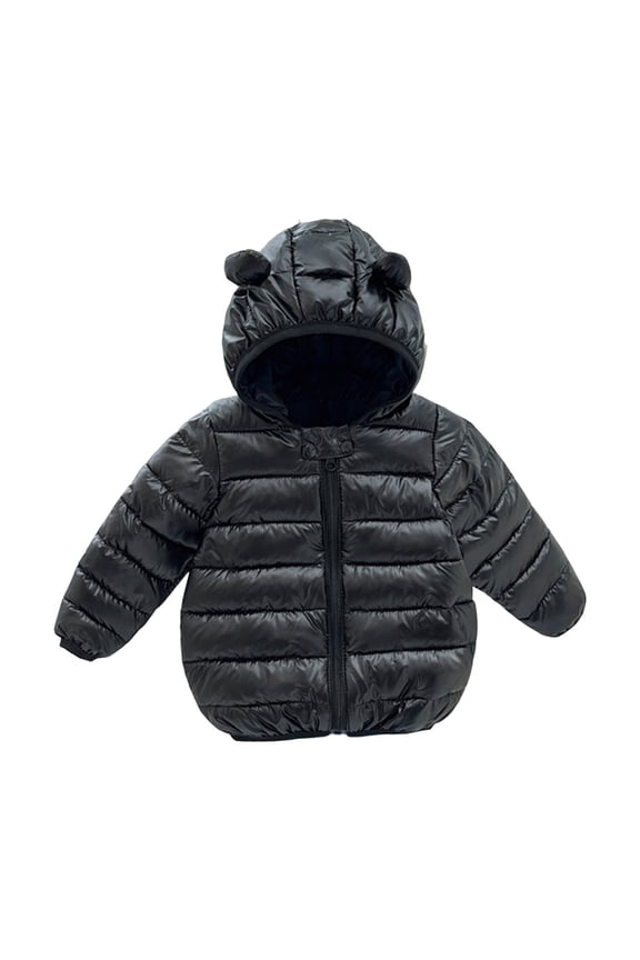 Kids Winter Coat Winter Clothes for Girls Winter Jacket for Girls - Kids Hooded Coat Windproof Warm Outwear for Toddlers and Young Children