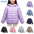 thumbnail image 1 of Kids Winter Coats Size 7 8 Zip Up Girls' Outerwear Jackets & Coats 10-12 Solid Color Windbreaker with Hood Warm Coat Lightweight Jackets Size 6 Chamarras Para NiñAs, 1 of 4