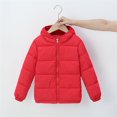 thumbnail image 1 of Kids Winter Coats for Boys,Boys Puffer Jacket with Pocket Zip up Hooded Coat Warm Windproof Boys' Outerwear Jackets Coats Boys Coats Size 6-7 Years, 1 of 3
