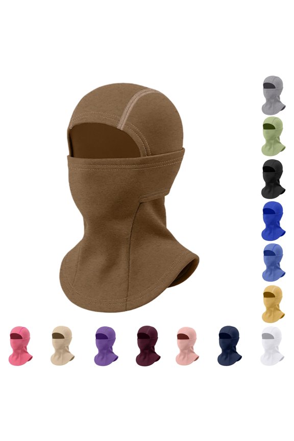 Kids Winter Face Hat Warm Lined Windproof Cold Weather for Boys Girls Outdoor Activities Hats Boys 6-12 Months 4-10 Years