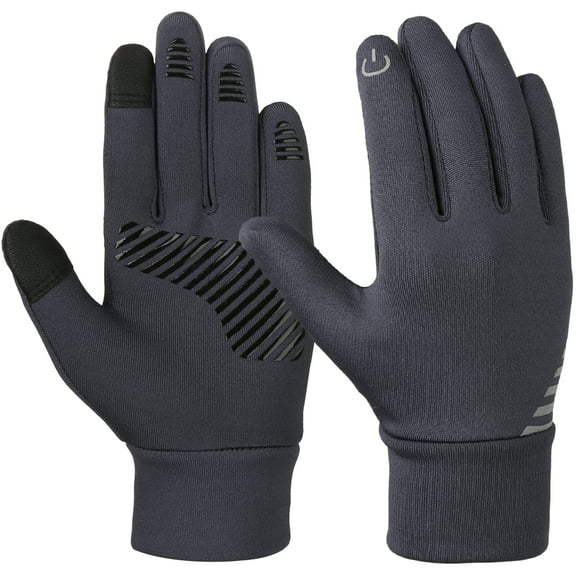 Kids Winter Gloves Boys Girls Touchscreen Gloves Fleece Sports Gloves Bike Gloves for Children 4-6 Years