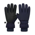 thumbnail image 1 of Kids Winter Gloves Kids Winter Ski Gloves Warm Thermal Snowboard Mittens Soft Cold Weather Outdoor Sports Handwear for Boys and Girls Snow Gloves for Boys Dark Blue 9 Years-10 Years, 1 of 6