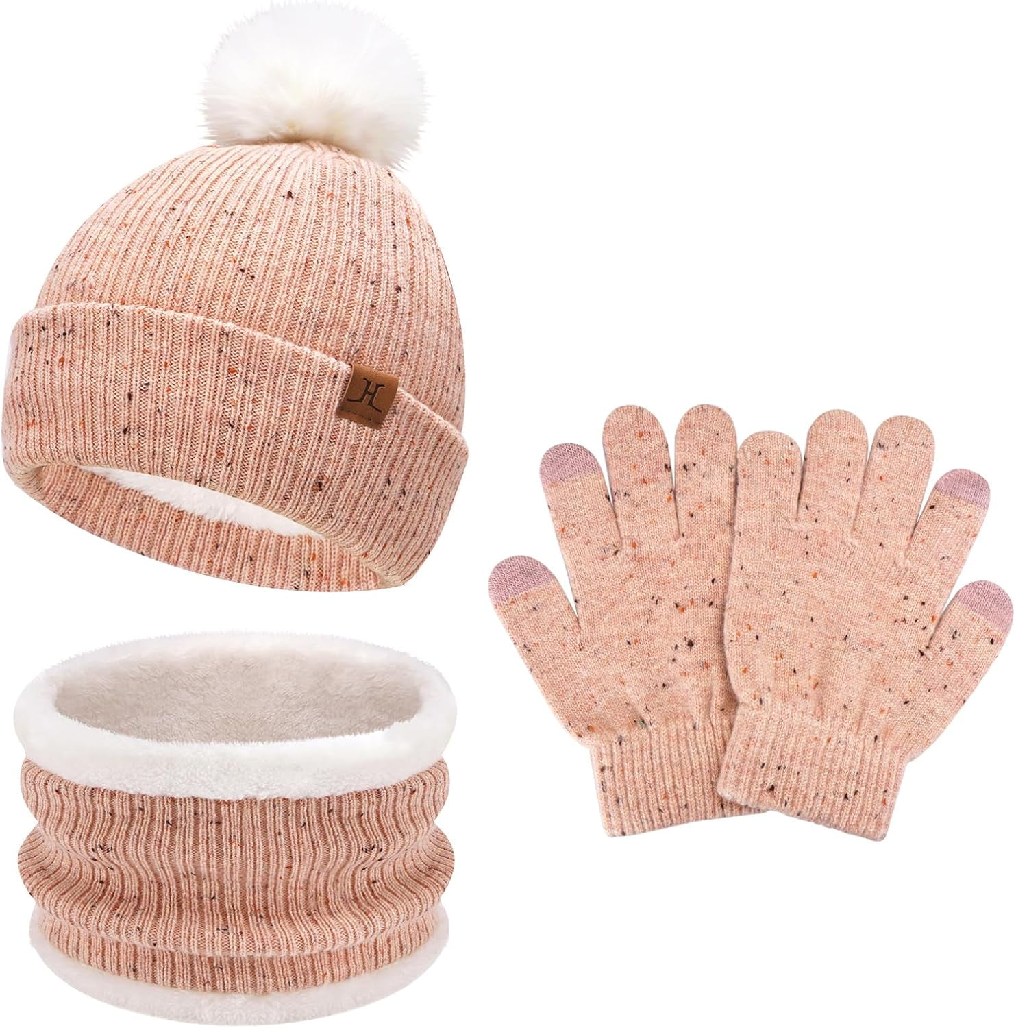 Kinder Sturmhaube Winter 4-12 Jahre - Winddichte Fleece Skimaske