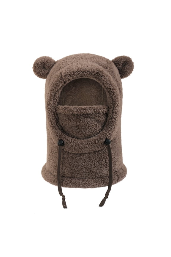 Kids Winter Hat and Balaclava, 3-In-1 Fleece Face Mask with Ear Protection for Boys and Girls, Cold Weather Outdoor Activities