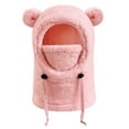 thumbnail image 1 of Kids Winter Hat and Balaclava, 3-In-1 Fleece Face Mask with Ear Protection for Boys and Girls, Cold Weather Outdoor Activities, 1 of 5