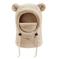 thumbnail image 1 of Kids Winter Hat and Balaclava, 3-In-1 Fleece Face Mask with Ear Protection for Boys and Girls, Cold Weather Outdoor Activities, 1 of 5