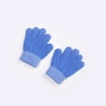 thumbnail image 1 of Kids Winter Knit Gloves Stretchy Full Finger Fluffy Mittens for Toddler Boys Girls 3-5 Years, 1 of 3