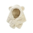 thumbnail image 1 of Kids Winter Knitted Hat and Scarf Set Soft Warm Baby Neck Warmer for Boys Girls Cold Weather, 1 of 5
