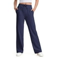 thumbnail image 1 of Kids Winter Pants, Girls Athletic Pants Straight Leg Joggers Loose Fit Casual Trousers For Teen Girls Youth Wear Comfy Stretch Fabric Sportswear,Size:9-10 Years, 1 of 7