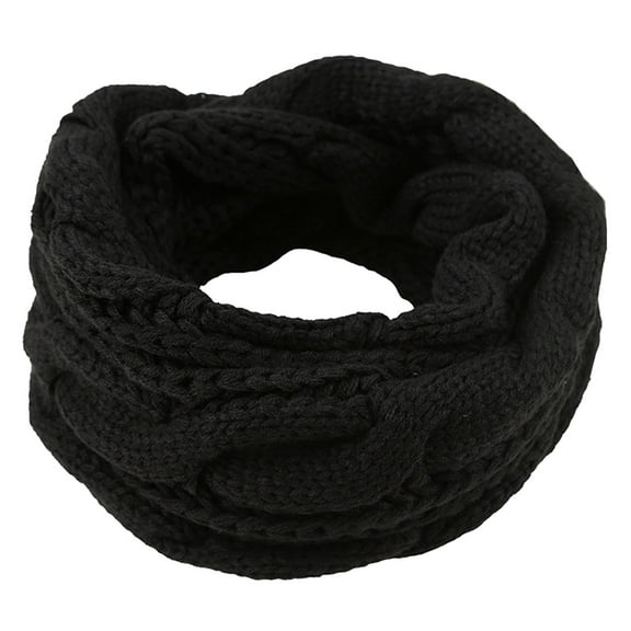 Kids Knit Scarf For Boys Girls Soft Warm Winter Accessory Comfortable Youth Muffler Cozy Cold Weather