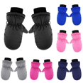 thumbnail image 1 of Kids Winter Ski Mittens Waterproof Warm Gloves for Boys and Girls 3-8 Years, 1 of 3
