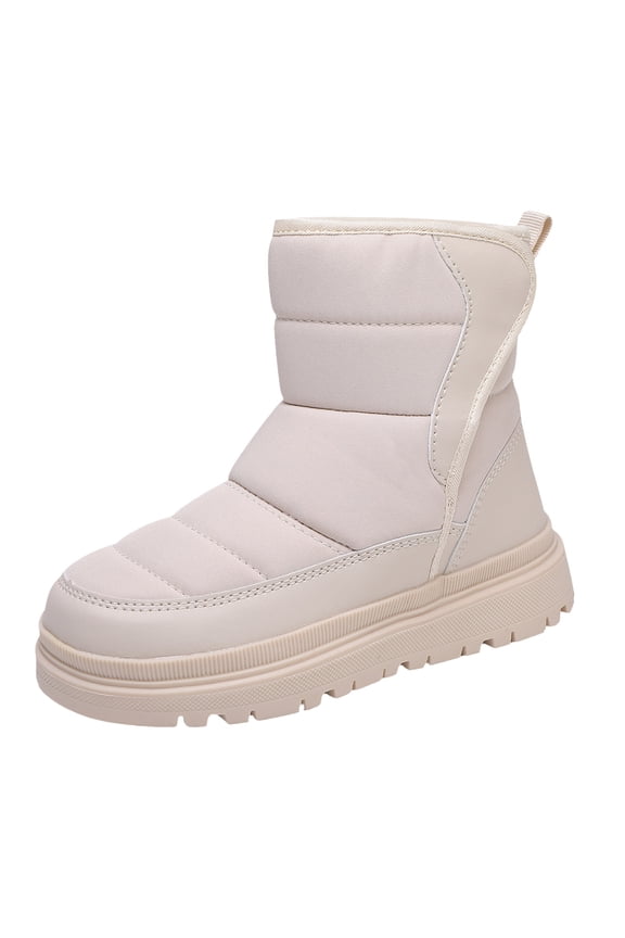 Kids Winter Snow Boots Boys Girls Waterproof Outdoor Warm Lined Shoes