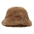thumbnail image 1 of Kids Winter Sports Head Wrap Thicken Furry Bear Hat for Skiing Climbing Soft Oversized Ear Cover, 1 of 9