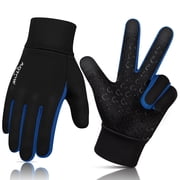 Kids Winter Touchscreen Sports Gloves - for Boys Girls Outdoor Running Cycling Gloves Anti-slip Warm Touch Screen Gloves, 10-12 Years Old, XL