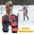 thumbnail image 1 of Kids Winter Warm Gloves 4-8Years Winter Gloves for Kids Boys Girls Snow Windproof Mittens Outdoor Sports Skiing Clearance Deals, 1 of 5