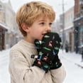thumbnail image 1 of Kids Winter Warm Gloves, Thick Fleece Lined Waterproof Polyester Ski Gloves for Babies Toddlers and Children Cold Weather Protection, 1 of 4