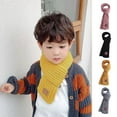 thumbnail image 1 of Kids Winter Warm Knit Scarves Warm Scarf Neck Warmer for Toddlers Boys Girls, 1 of 6