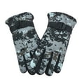 thumbnail image 1 of Kids Winter Warm Windproof Cold Weather Outdoor Sports Gloves For Boys Girls Fleece Snow Gloves Ski Gloves, 1 of 4
