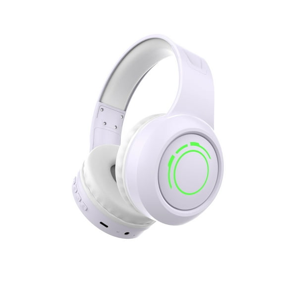 Kids Wireless Active Noise Cancelling Headphones, Bluetooth 5.4, 40H Playtime, Volume Limited 75/85/94dB, Type-C Fast Charging, Mic, Foldable for School/Travel/Airplane,White