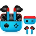 thumbnail image 1 of Wireless Earbuds BT5.3 Touch Control with Charging Case for Kids Adults-Red Blue, 1 of 8