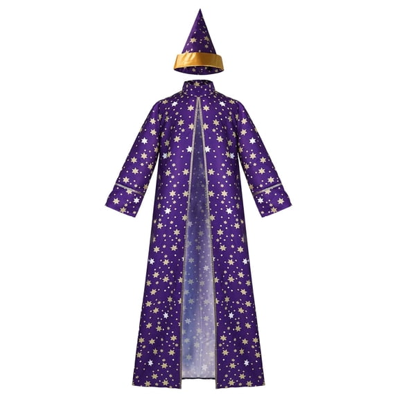 Kids' Wizard Outfit – Itch-Free Robe for Comfortable Wear - Walmart.com