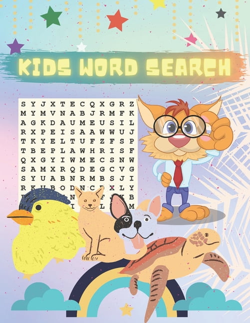 Kids Word Search: Fun And Educational Word Search Puzzles For Kids Ages 8 And Up: Best Word Search To Improve Vocabulary, (Paperback)