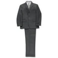 thumbnail image 1 of Kids World Big Boys' "In Charge" 5-Piece Suit - gray, 14 husky (Big Boys Husky), 1 of 2