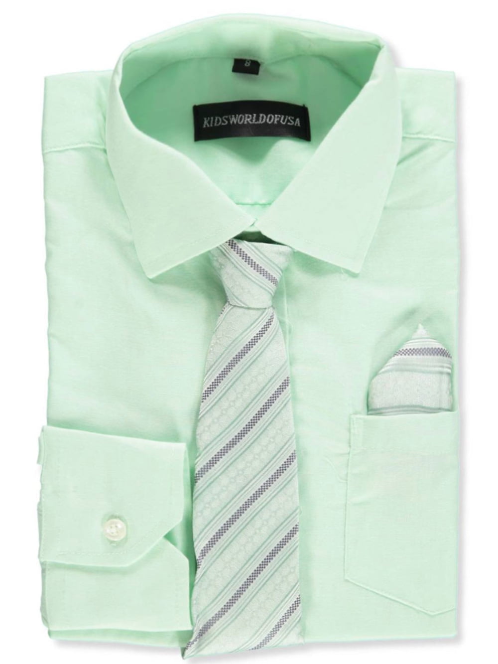mint green dress shirt and tie Kids World Boys' & (Patterns May Vary) Color: Size: 16 one shoulder mermaid dress
