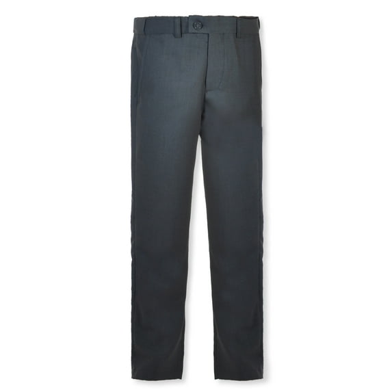Kids World Boys' Expandable Waist Dress Pants Color: gray Size: 4