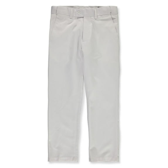 Kids World Boys' Expandable Waist Dress Pants - white, 2t (Toddler)