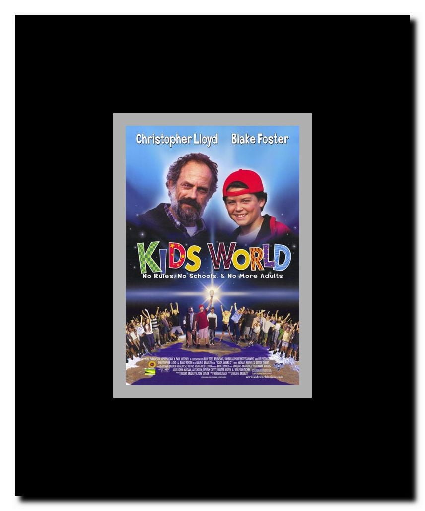 Kids World Framed Movie Poster