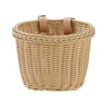 thumbnail image 1 of Kids Woven Bicycle Front Basket, Adjustable Strap Handlebar Basket for Toddler Bikes, Colour as Pictured, 1 of 8