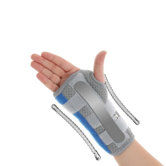 Kids Wrist Support Immobilizer Pediatric Wrist Brace Night Support With Splint To Aid Sprains Strains Support Tendonitis Carpal Tunnel Juvenile Arthritis (Right hand,  Large:7in )